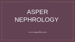 Asper Nephrology genetic testing